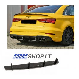 Audi S3 A3 8V galinio bamperio difuzoriaus apdaila